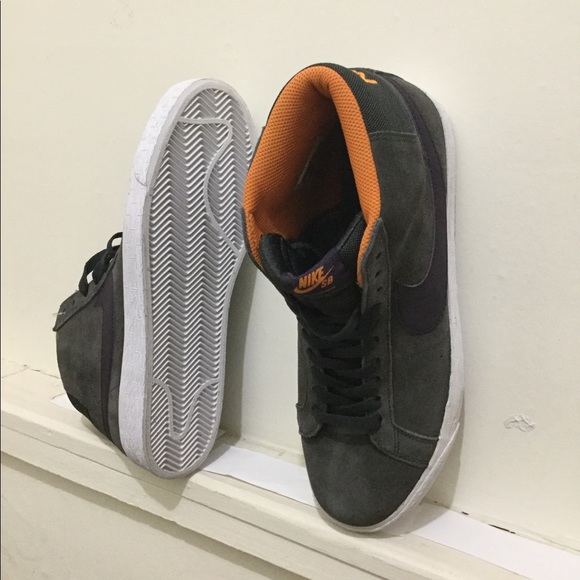 NIKE SB ZOOM BLAZER Mid New Without Tag ❤️ - Picture 8 of 8